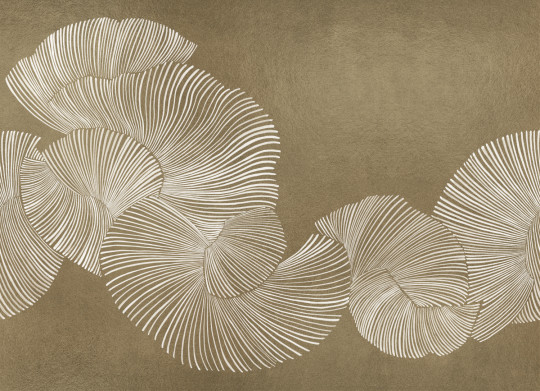 Coordonné Mural Diving Moment - Gold