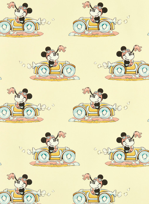 Sanderson Tapete Minnie on the Move - Sherbet