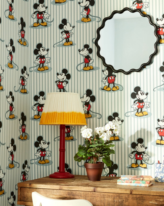 Sanderson Wallpaper Mickey Stripe