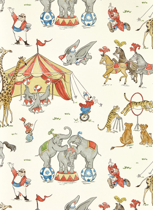 Sanderson Wallpaper Dumbo - Peanut Butter & Jelly