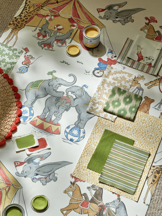 Sanderson Papier peint Dumbo - Peanut Butter & Jelly