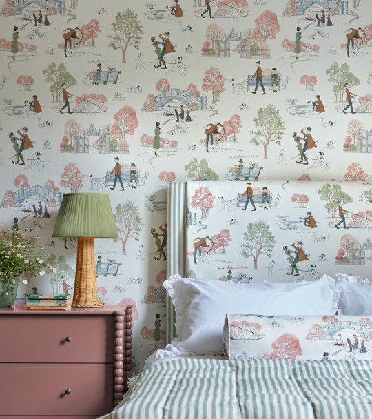 Sanderson Wallpaper 101 Dalmatians - Candy Floss