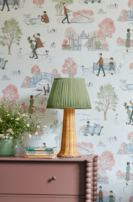 Sanderson Wallpaper 101 Dalmatians - Candy Floss