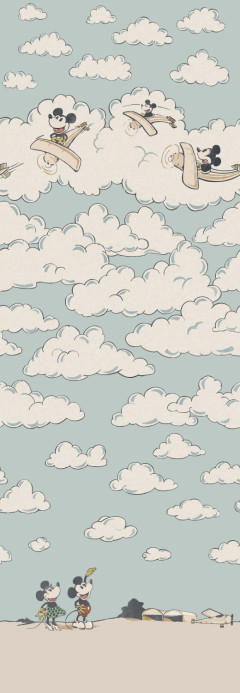 Sanderson Mural Mickey in the Clouds