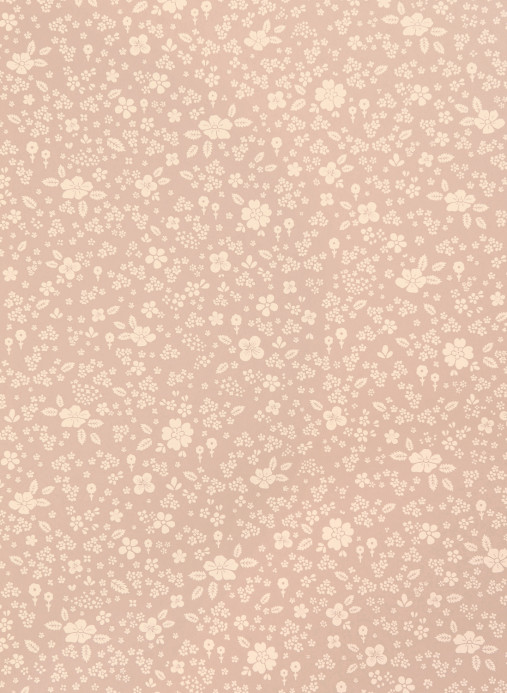 Majvillan Papier peint Flora - Dreamy Lilac