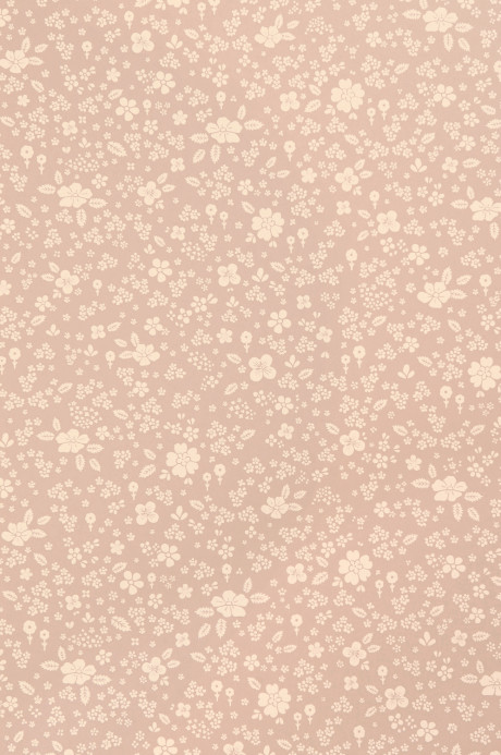 Majvillan Papier peint Flora - Dreamy Lilac