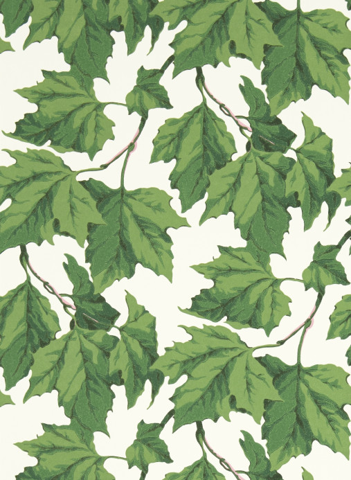 Harlequin Wallpaper Dappled Leaf - Emerald