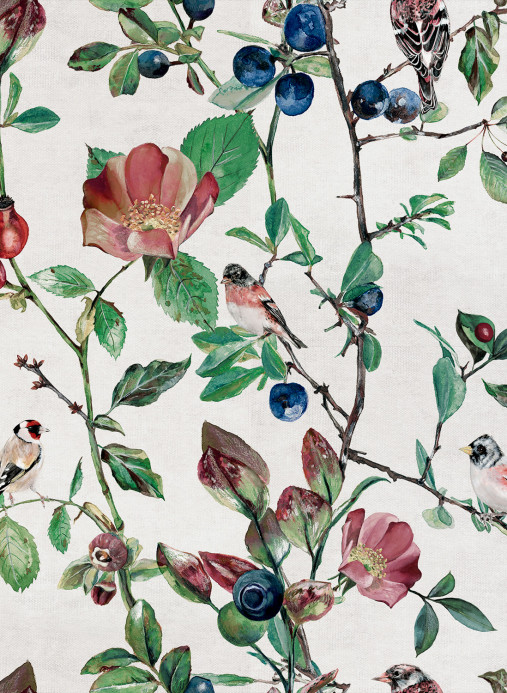 Coordonne Wallpaper Goldfinch Song Cotton