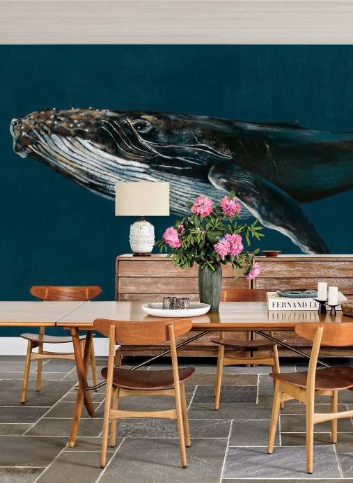Coordonne Carta da parati panoramica Humpback Whale