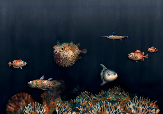 Coordonne Mural Deep Ocean