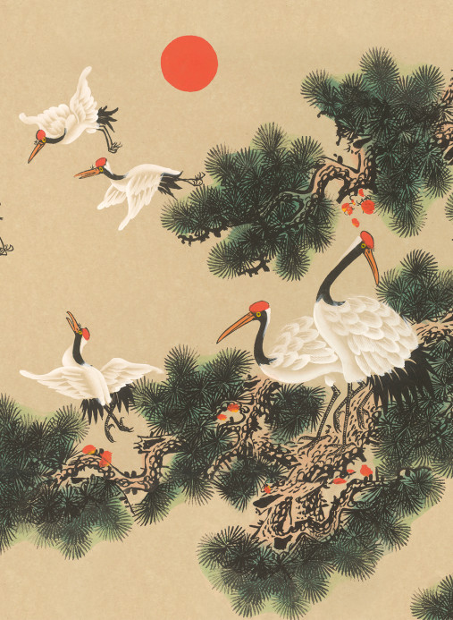 Coordonne Papier peint panoramique Ukiyo - Clow