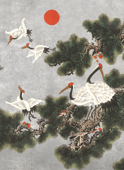 Coordonne Papier peint panoramique Ukiyo - Chia Seed