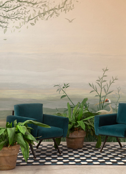 Coordonne Mural Yügure - Chocolate