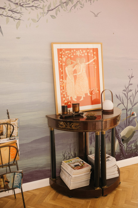 Coordonne Mural Yügure - rose