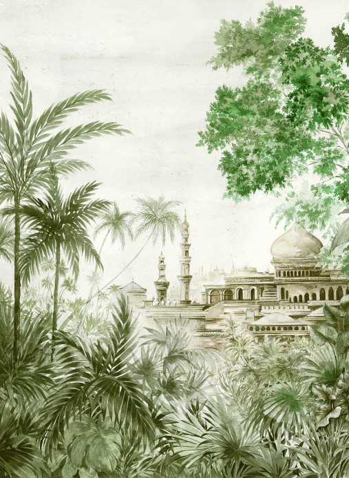 Coordonne Papier peint panoramique Taj Mahal - Aloe