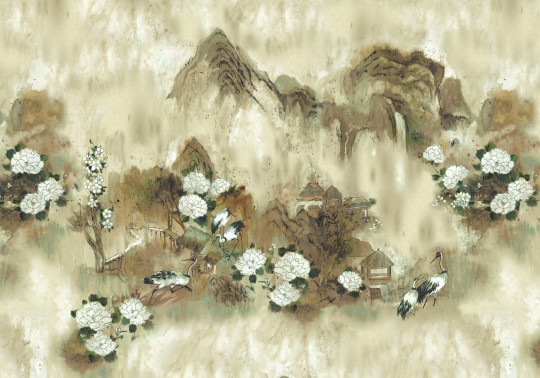 Coordonne Papier peint panoramique Kasgar - Cardamom