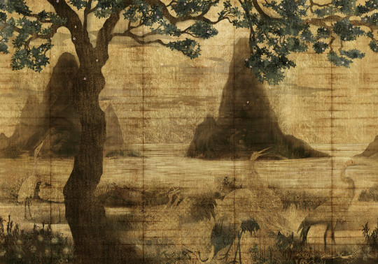 Coordonne Papier peint panoramique Zilant - Chai