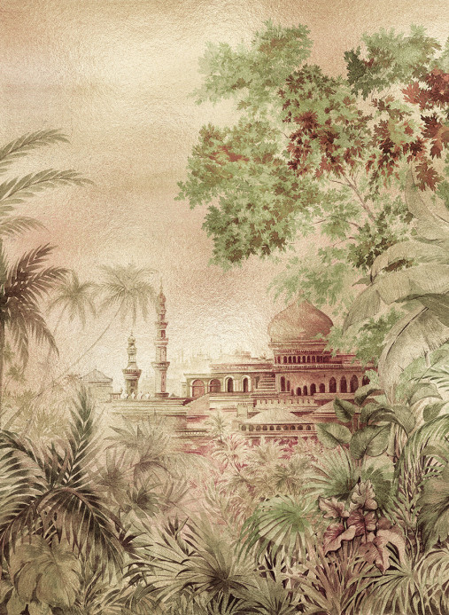 Coordonne Papier peint panoramique Taj Majal Metallics - Gold