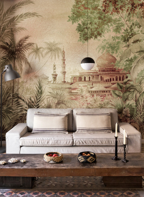 Coordonne Papier peint panoramique Taj Majal Metallics