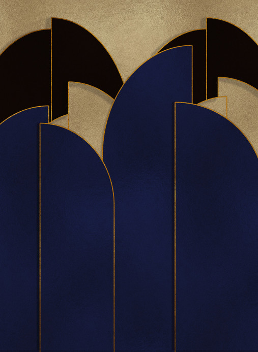 Coordonne Papier peint panoramique Pavilion Metallics - Gold