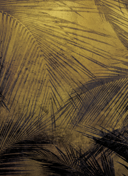 Coordonne Wandbild Palms - Extra Gold