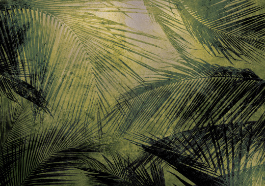 Coordonne Papier peint panoramique Palms Metallics - Silver