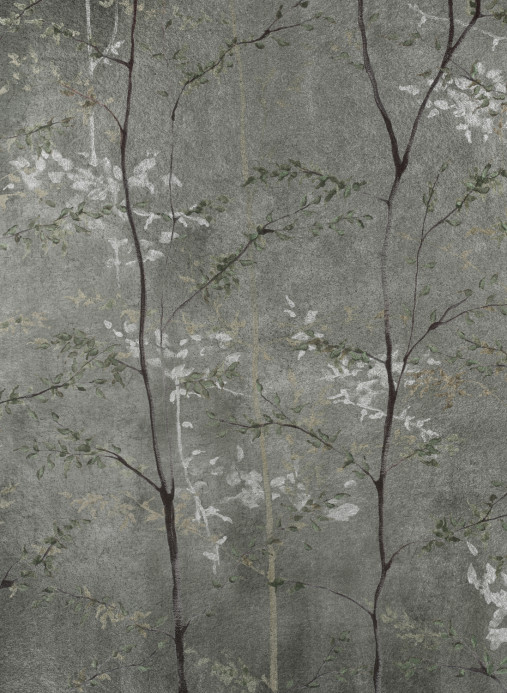 Coordonné Wandbild Woods - Extra Silver