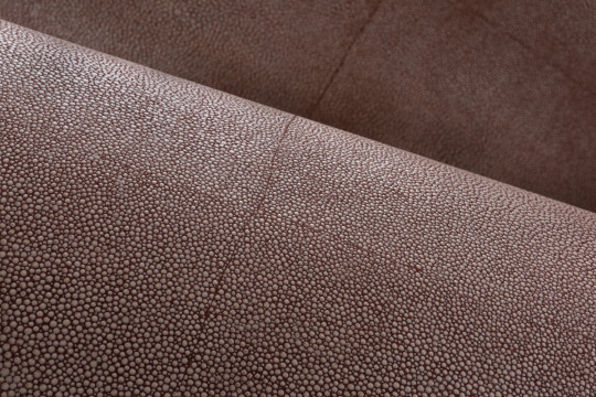 Arte International Carta da parati Shagreen - Brown/ Taupe