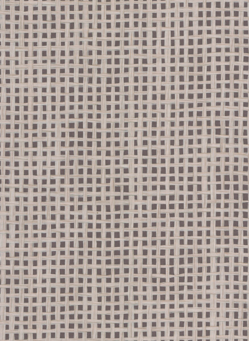 Arte International Papier peint Waffle Weave - Taupe