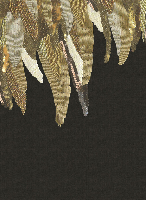 Eijffinger Papier peint panoramique Fancy Feather - Black Up