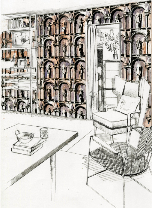 Zoffany Papier peint Montacute