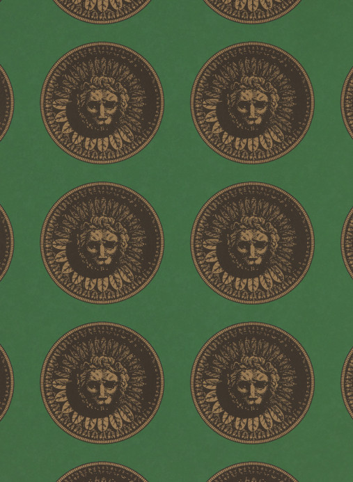 Zoffany Tapete Medallion - Malachite/ Gold