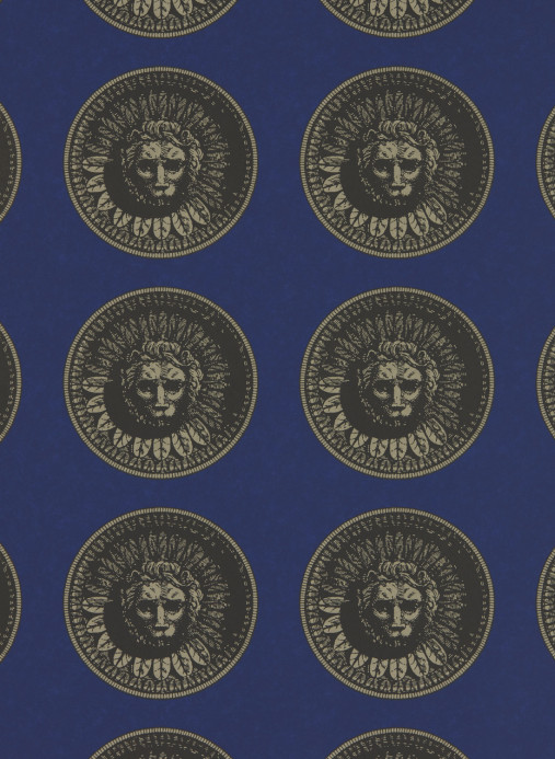 Zoffany Tapete Medallion - Lazuli/ Nickle