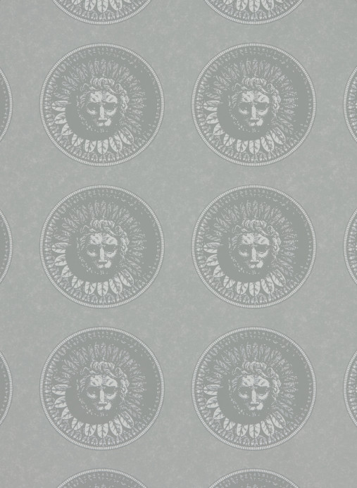 Zoffany Tapete Medallion - Silver/ Perfect White