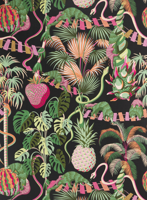 Zoffany Papier peint Precarious Pangolins - Tropical