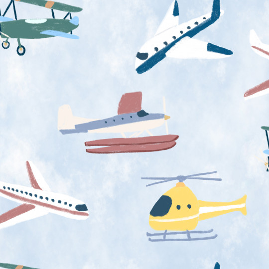 Coordonne Wallpaper Draft Planes