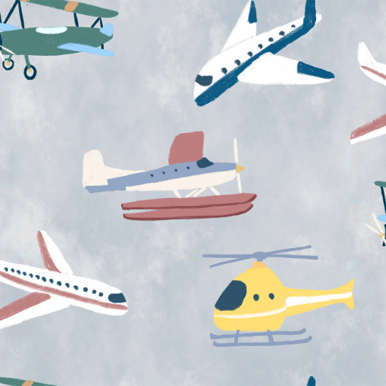 Coordonne Wallpaper Draft Planes
