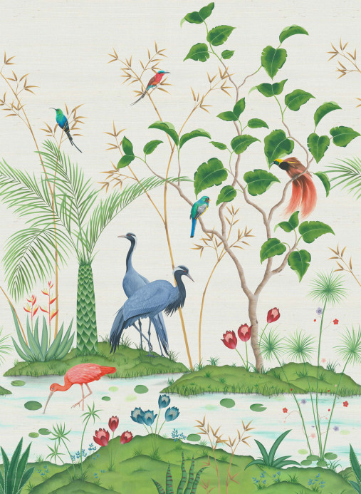 Osborne & Little Wandbild Mirage - Ivory Grasscloth
