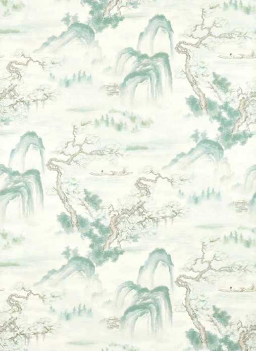 Zoffany Papier peint Floating Mountains - Mineral