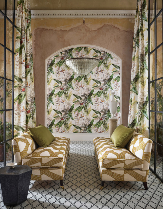Zoffany Wallpaper Paradise Row - Evergreen