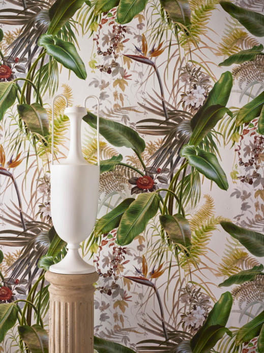 Zoffany Tapete Paradise Row - Evergreen