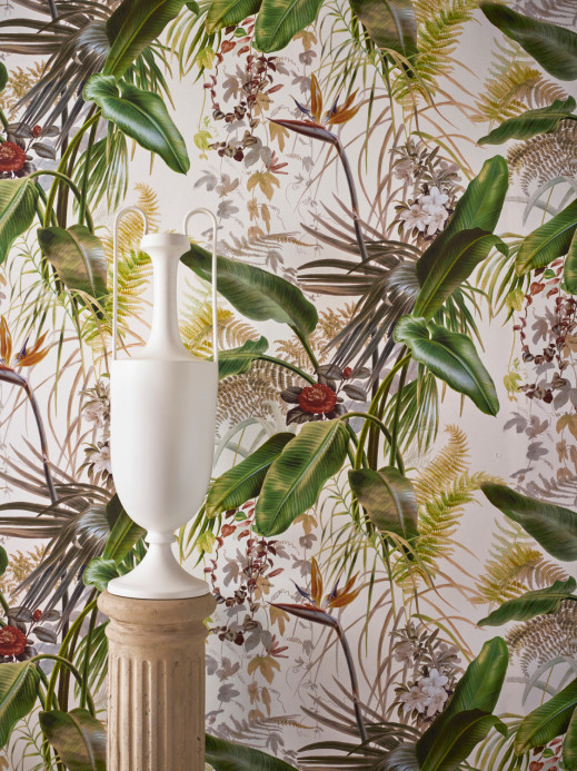 Zoffany Wallpaper Paradise Row - Evergreen