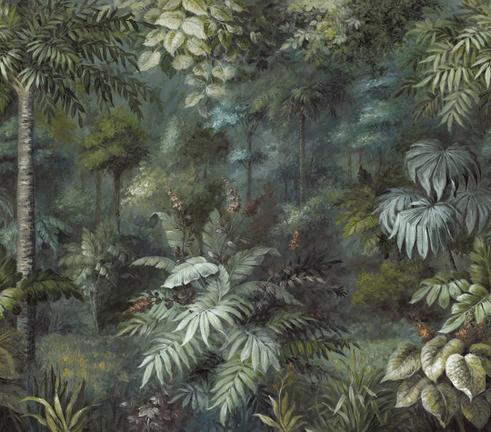 Eijffinger Papier peint panoramique Painted Paradise - Flora