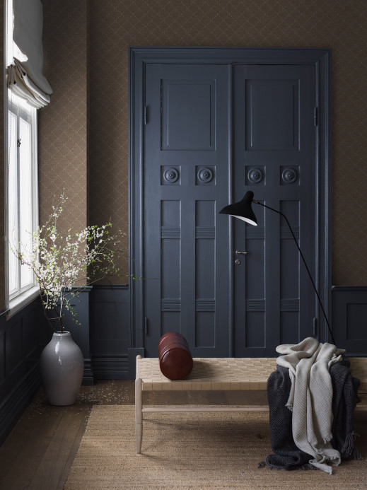 BoråsTapeter Wallpaper Golden Trellis