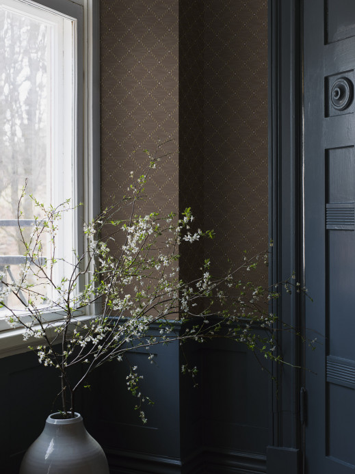 BoråsTapeter Wallpaper Golden Trellis