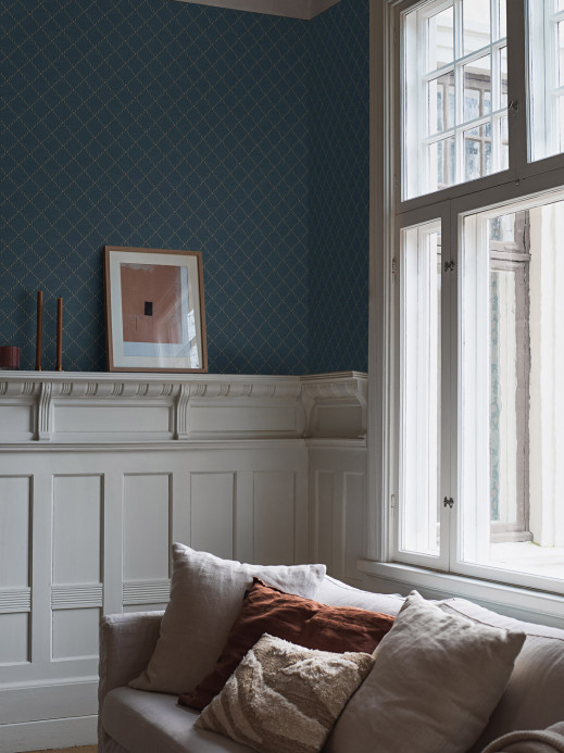 BoråsTapeter Wallpaper Golden Trellis