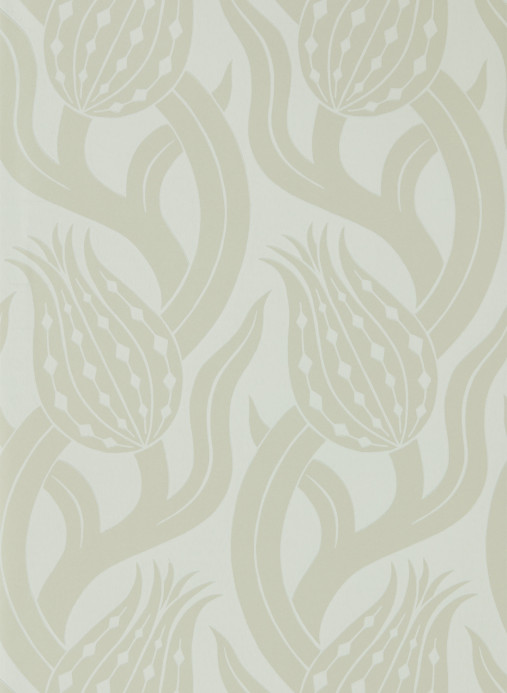Zoffany Wallpaper Persian Tulip - Silver