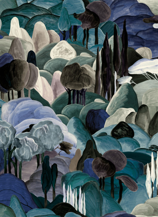 Arte Tapete All Ombra Dei Cipressi - Midnight Dream