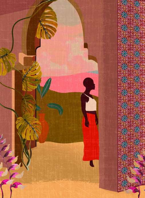 Arte Wandbild Les Mysteres De Madagascar - Marrakech