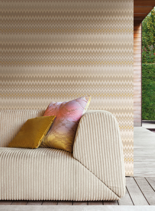 Wallpaper Zig Zag Multicolore